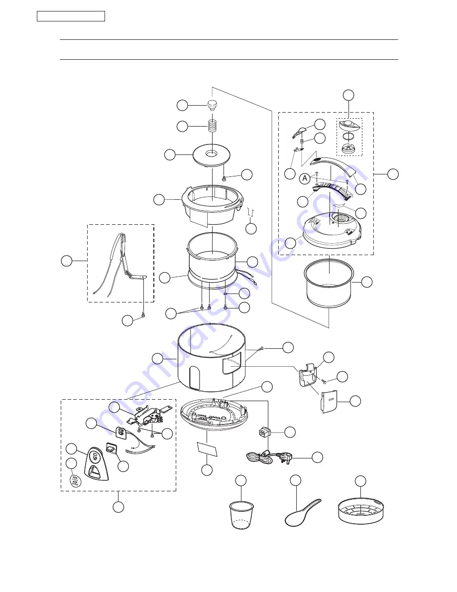 Panasonic SR-TEG18 - RICECOOKER 10 CUP Service Manual Download Page 11