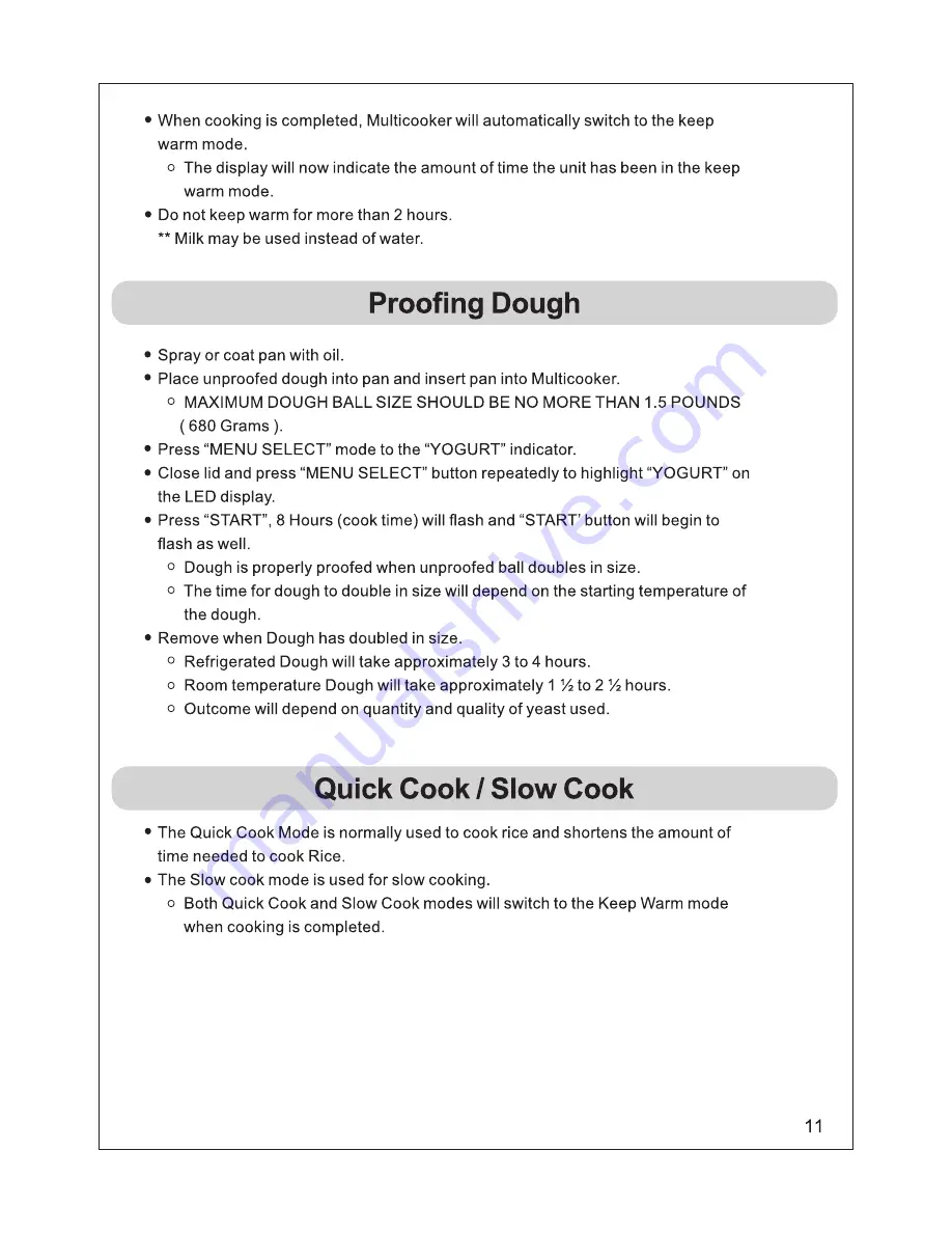 Panasonic sr-zc075 Operating Instructions Manual Download Page 12