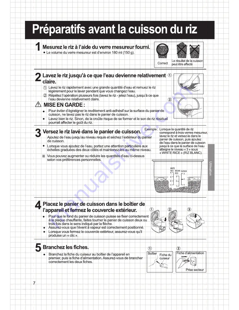 Panasonic sr-zc075 Operating Instructions Manual Download Page 21