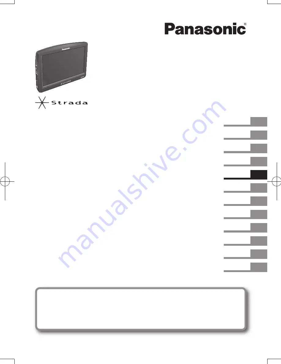 Panasonic Strada CN-GP50N Important Information Manual Download Page 113