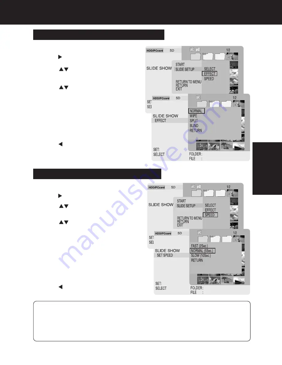 Panasonic SV-PT1 Operating Instructions Manual Download Page 31