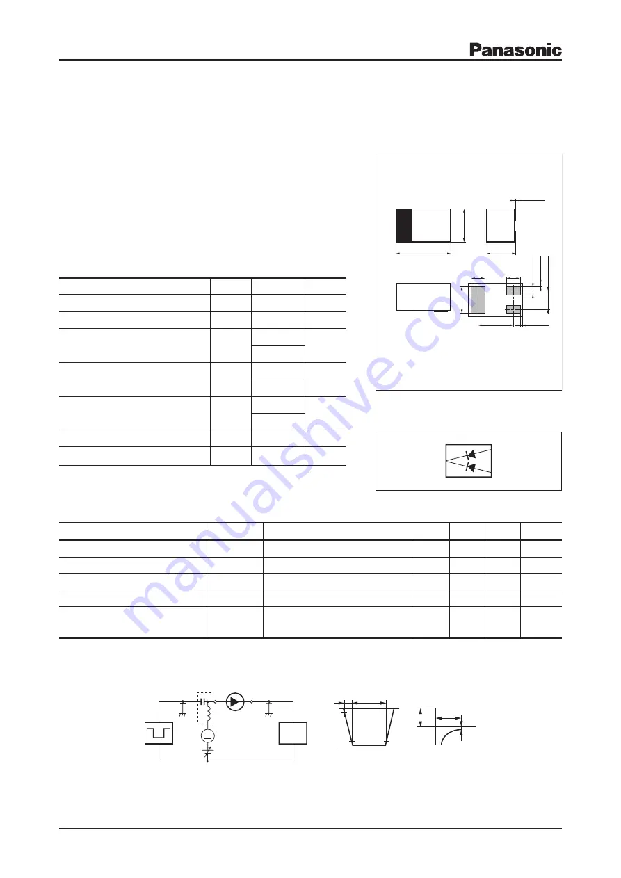 Panasonic Switching Diodes MA36132E Скачать руководство пользователя страница 1