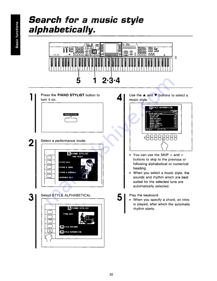 Panasonic SX-PR602 Скачать руководство пользователя страница 22