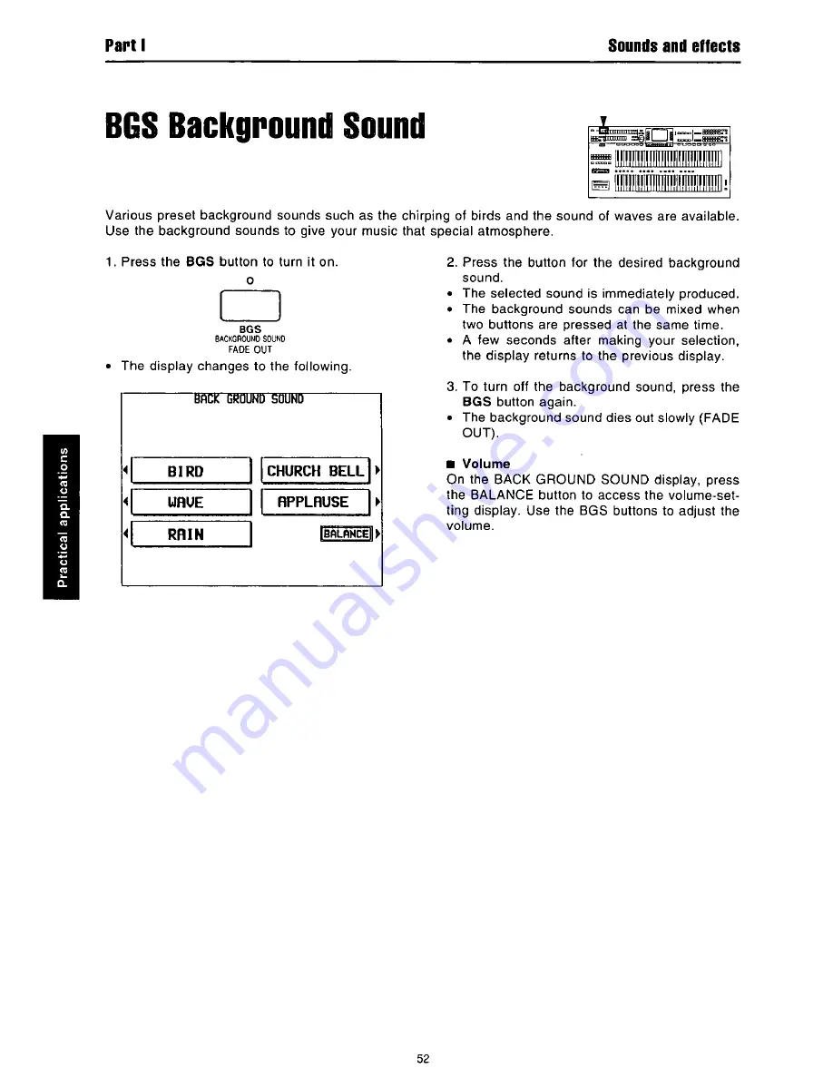 Panasonic SXF100 - ELECTRONIC ORGAN Скачать руководство пользователя страница 54