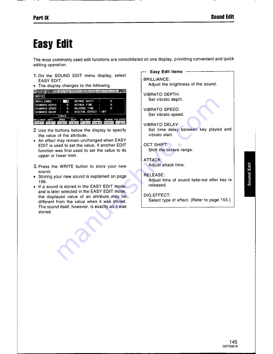 Panasonic SXKN6500 - ELECTRONIC KEYBOARD Owner'S Manual Download Page 145