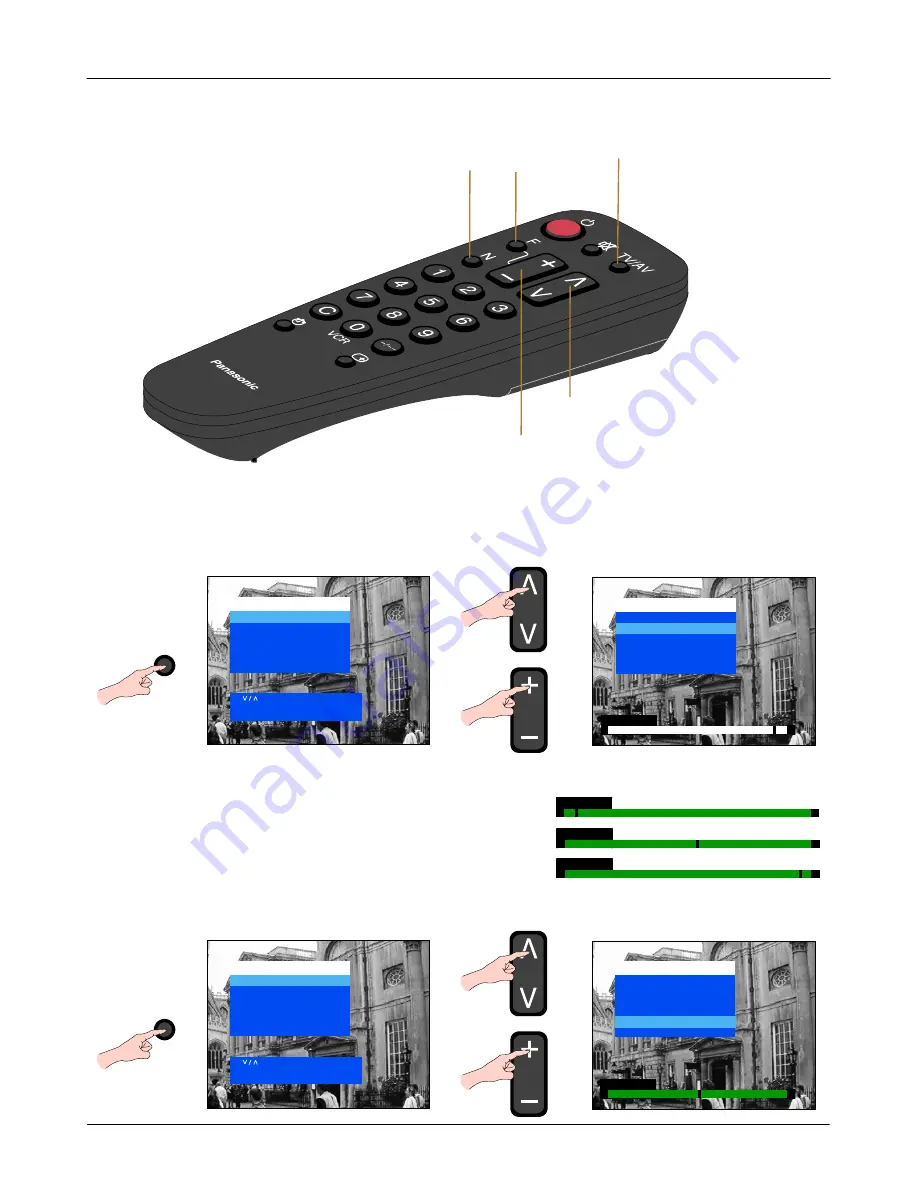 Panasonic TC-14S3R User Manual Download Page 8