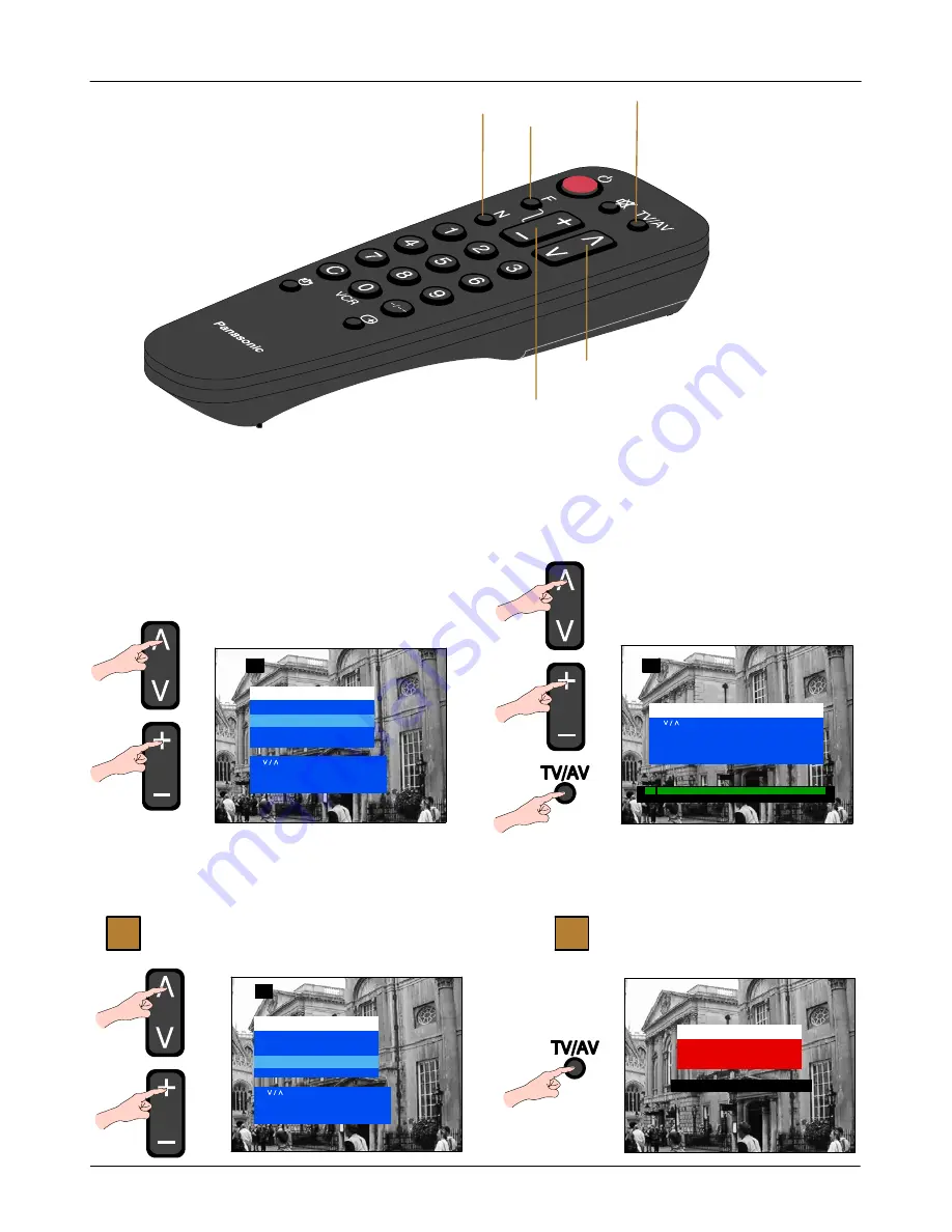 Panasonic TC-14S3R User Manual Download Page 10