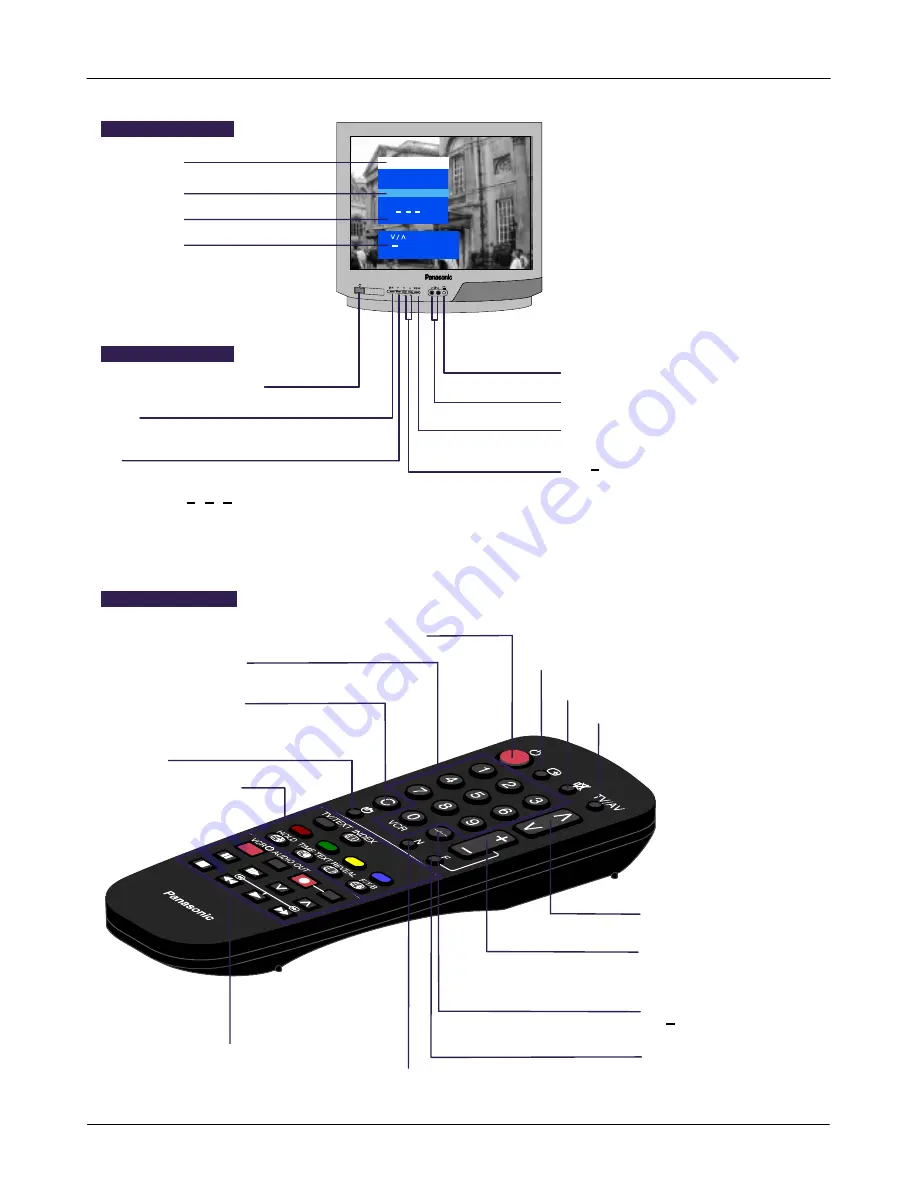 Panasonic TC-14S3RL Скачать руководство пользователя страница 8