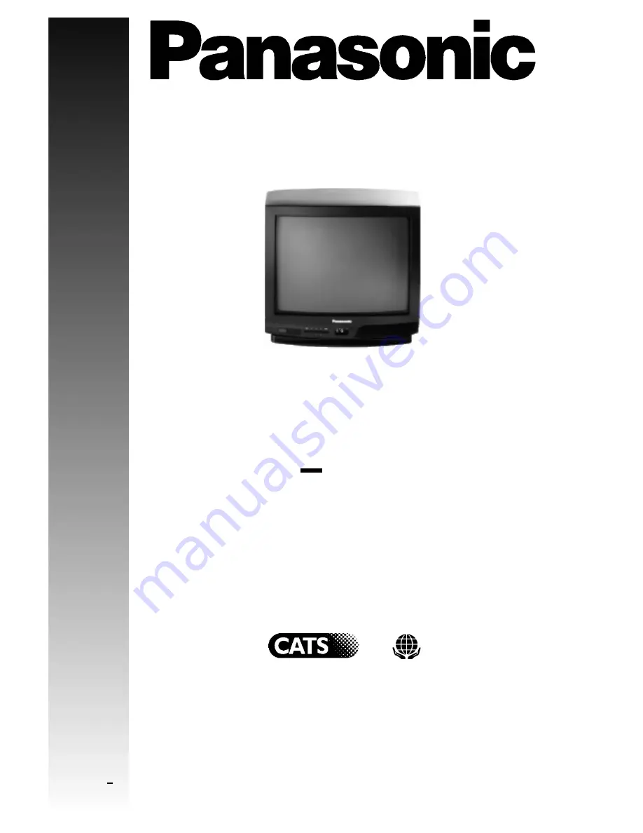 Panasonic TC-21S3R Operating Instructions Manual Download Page 2