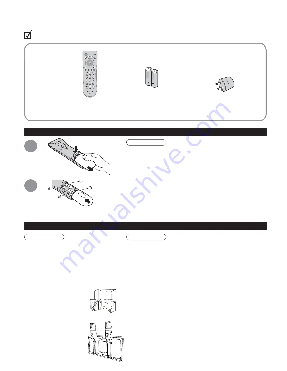 Panasonic TC-23LX60, TC-26LX60C, TC-26LX60L, TC-32LX60C, TC-32LX60L Operating Instructions Manual Download Page 42