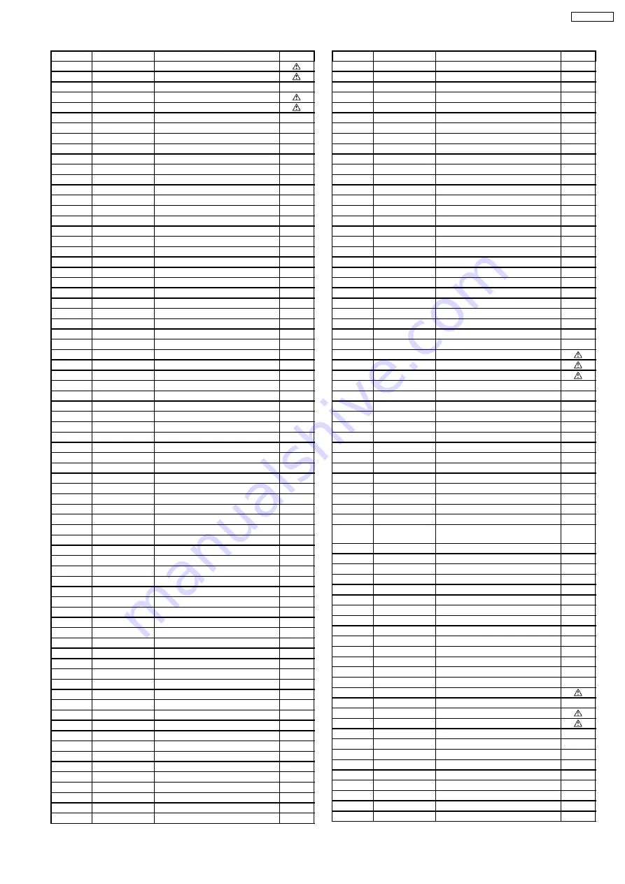 Panasonic TC-25FJ20R Service Manual Download Page 35