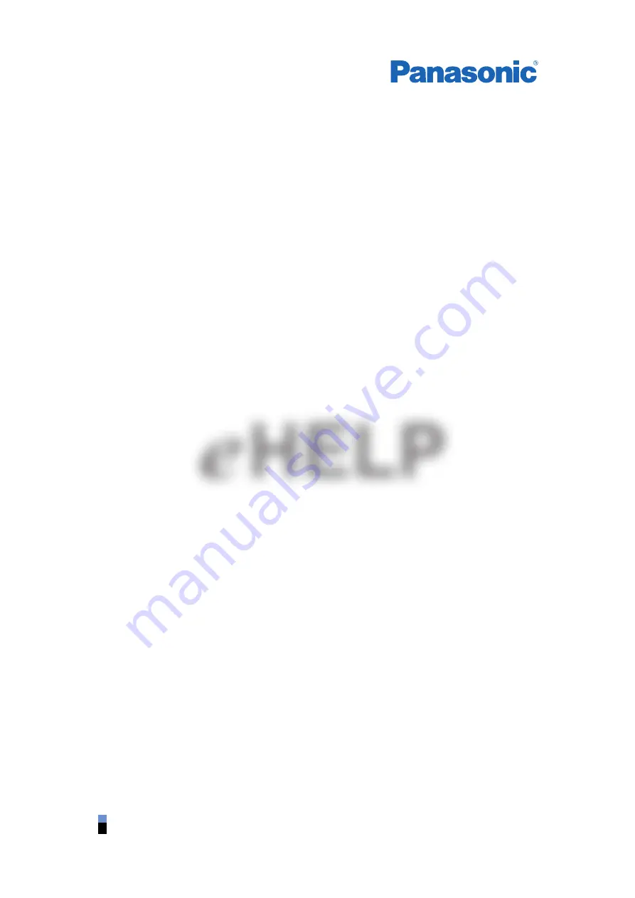 Panasonic TC-50AS660C Ehelp Download Page 1