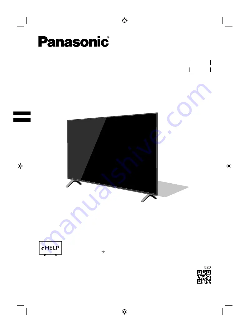 Panasonic TC-55GX800C Owner'S Manual Download Page 1