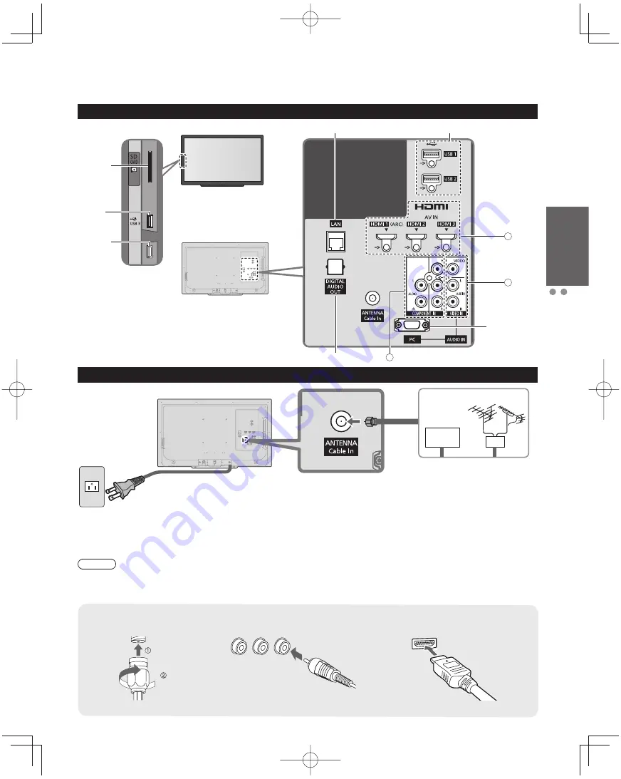 Panasonic TC-L42D30 Owner'S Manual Download Page 9