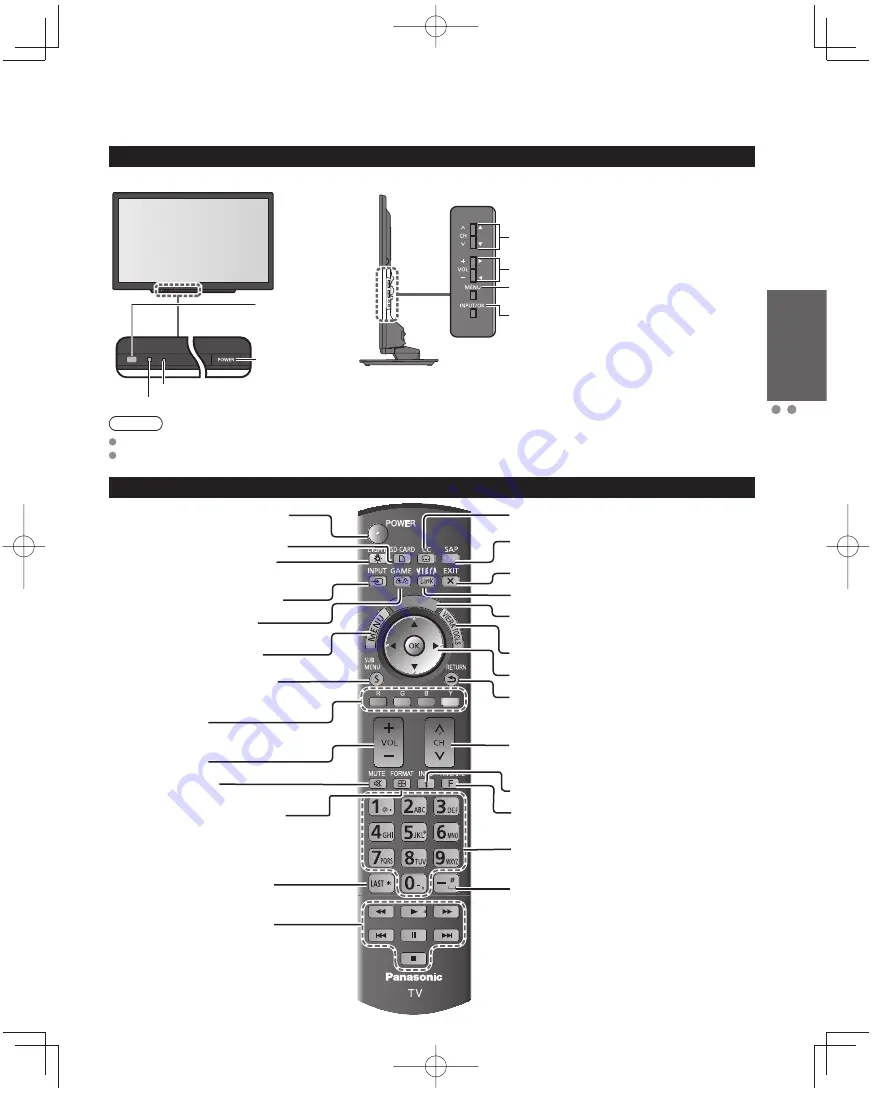 Panasonic TC-L42D30 Owner'S Manual Download Page 11