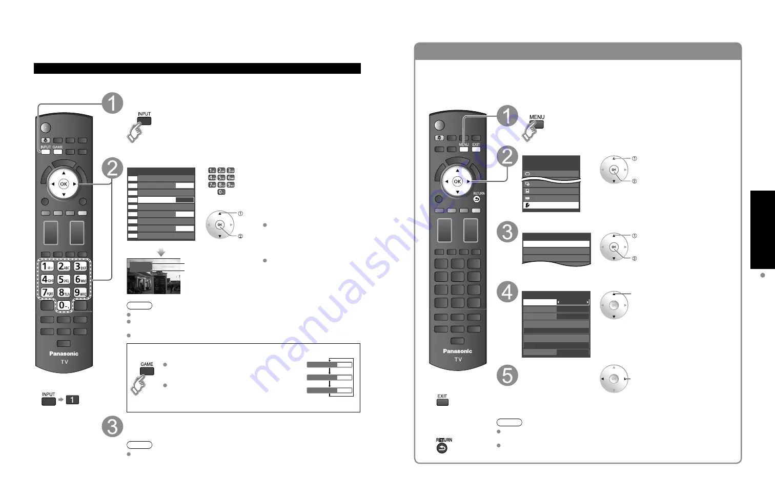 Panasonic TC-P42G10 Operating Instructions Manual Download Page 14