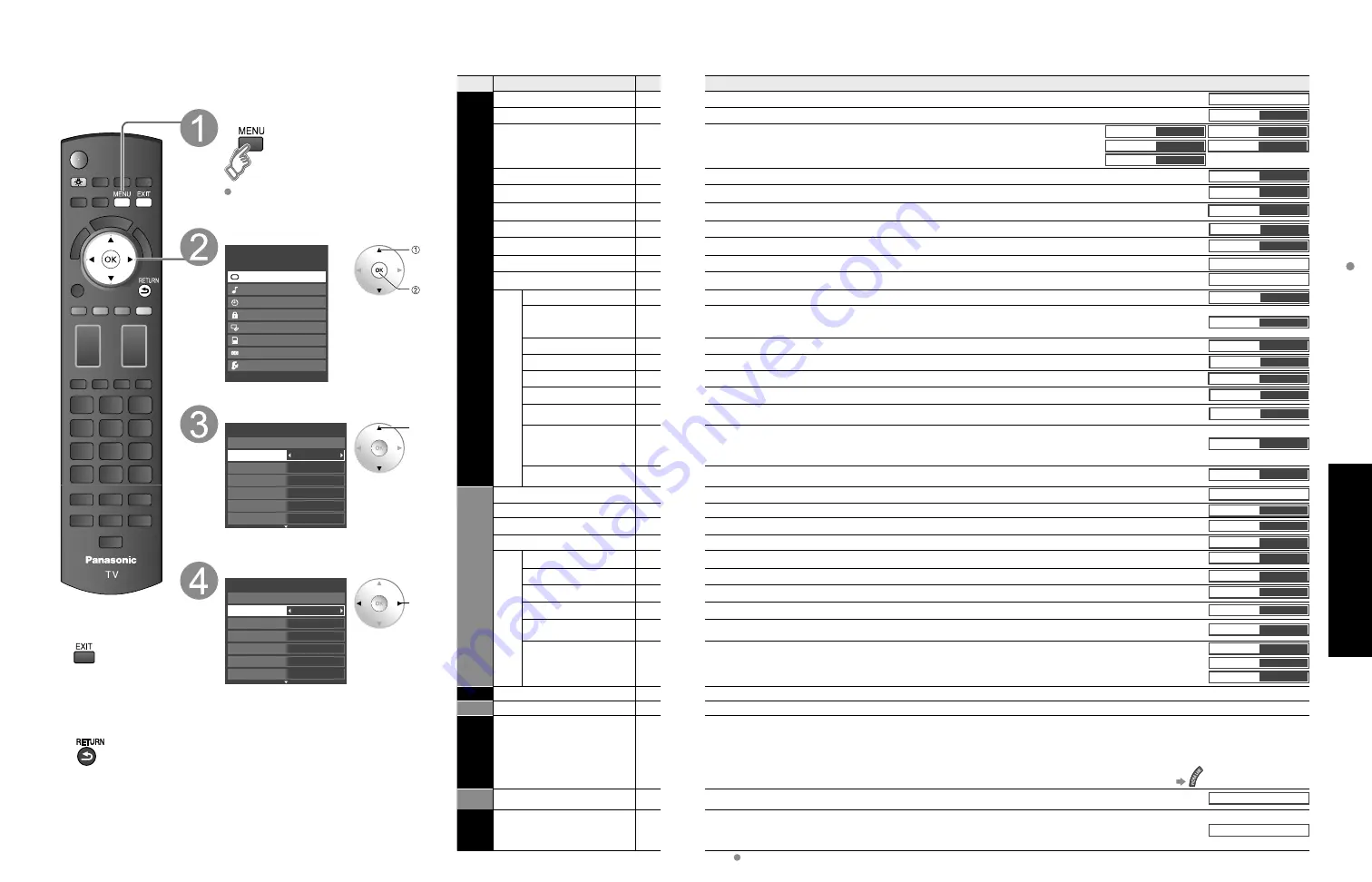 Panasonic TC-P42G10 Operating Instructions Manual Download Page 18