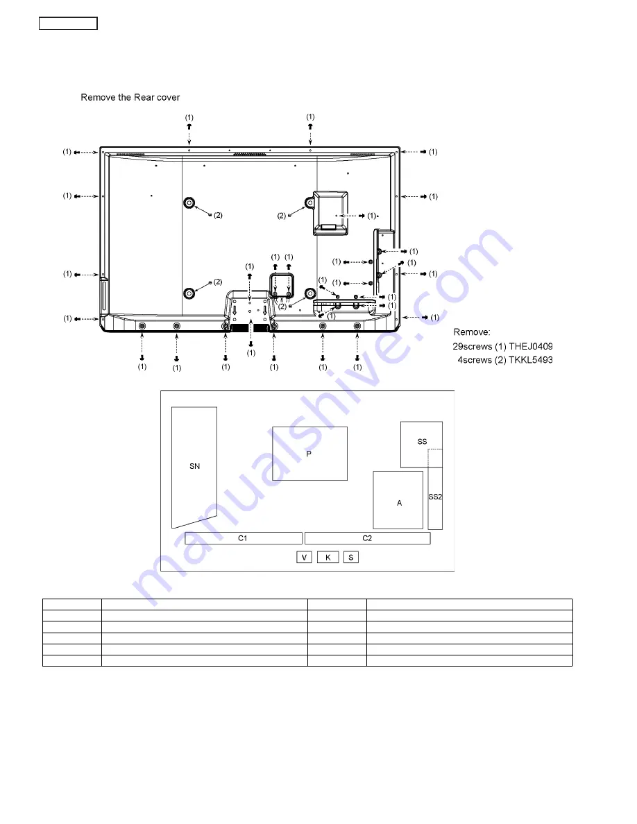 Panasonic TC-P42GT30A Service Manual Download Page 6