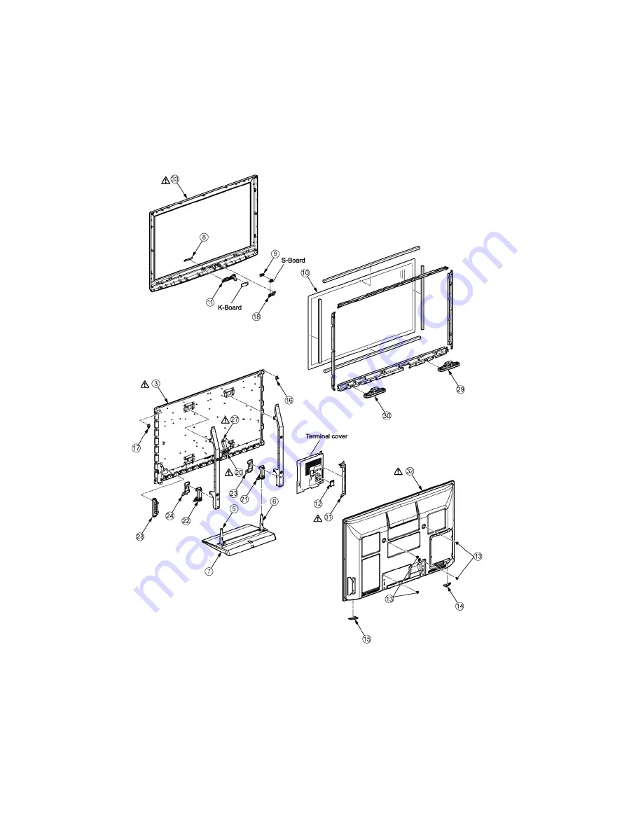 Panasonic TC-P46U1N Service Manual Download Page 87