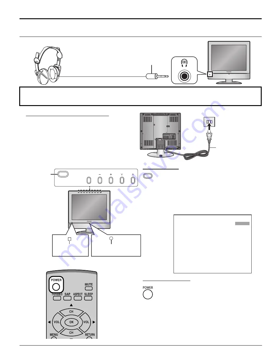 Panasonic TC20LE50 - 20