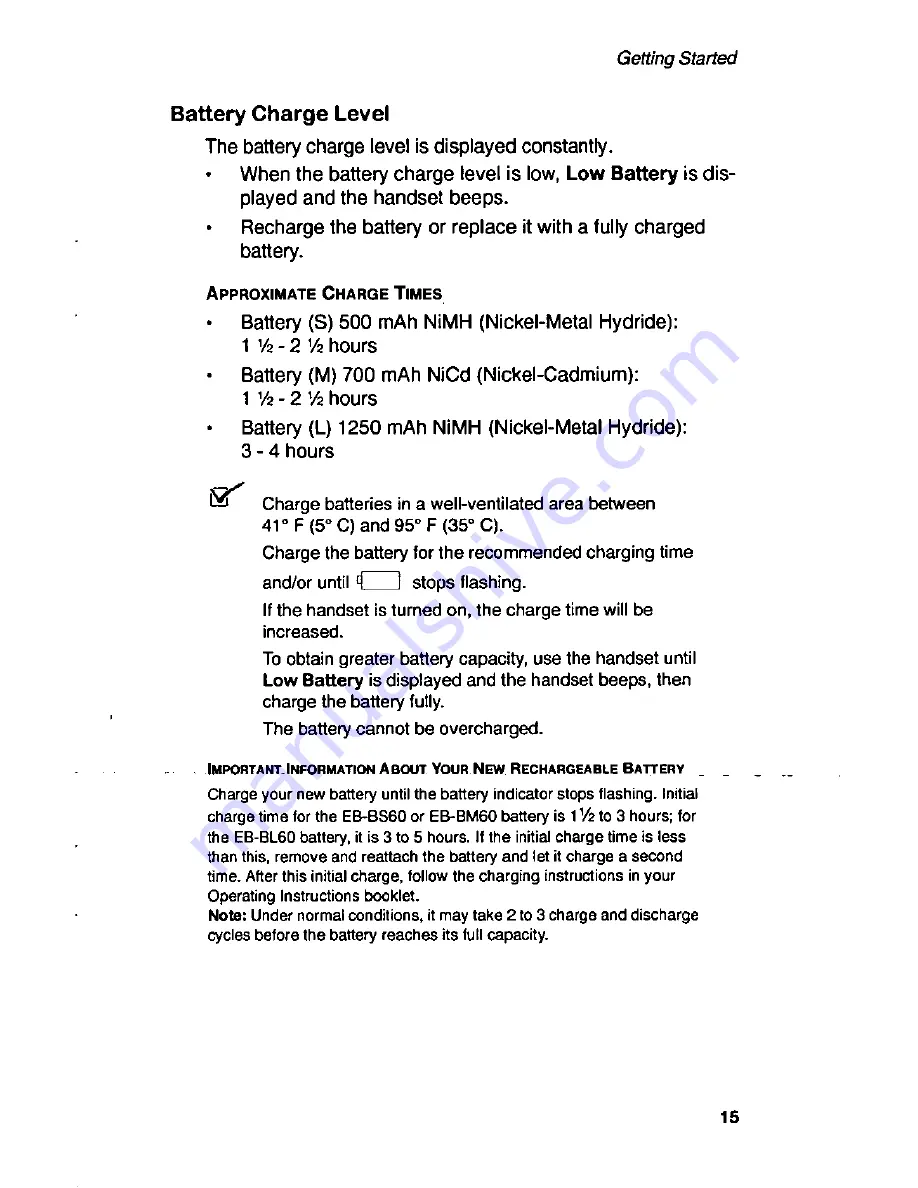 Panasonic Telenium EB-P55S Operating Instructions Manual Download Page 17