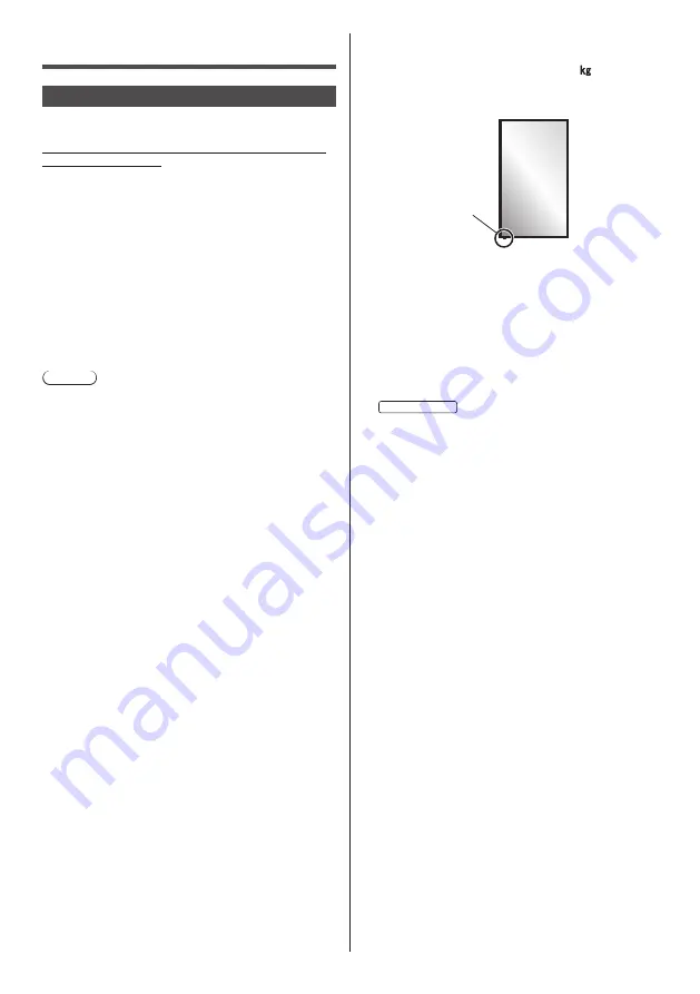 Panasonic TH-32EF2U Operating Instructions Manual Download Page 7