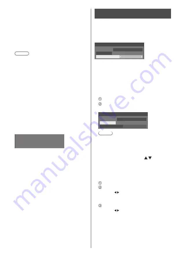 Panasonic TH-32EF2U Operating Instructions Manual Download Page 44