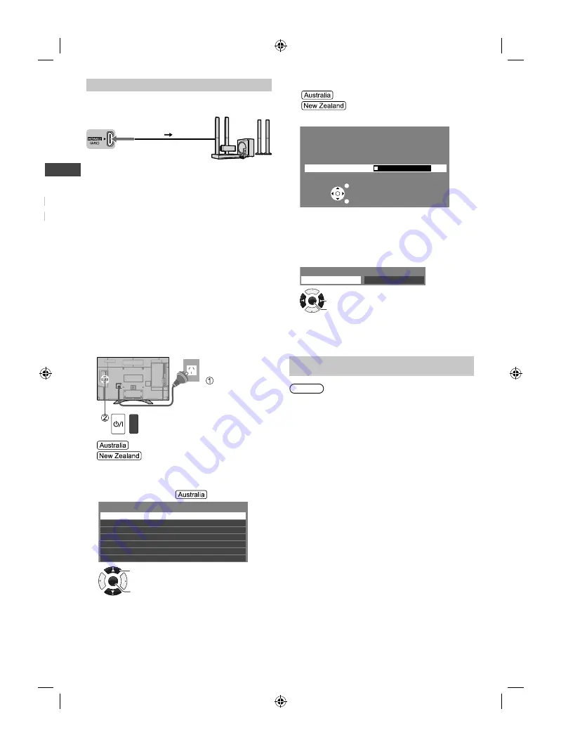 Panasonic TH-32F400A Operating Instructions Manual Download Page 8