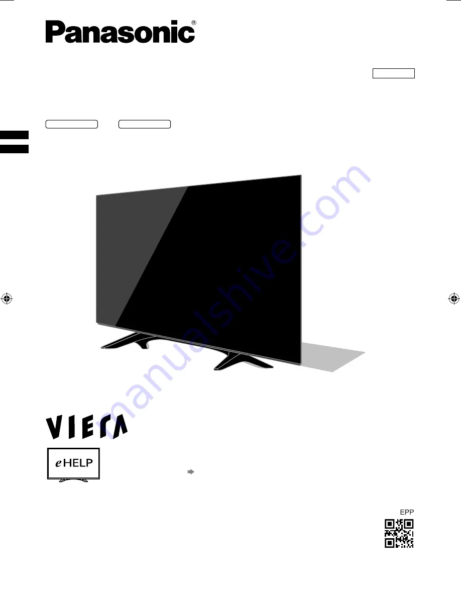 Panasonic TH-32FS500A Operating Instructions Manual Download Page 1