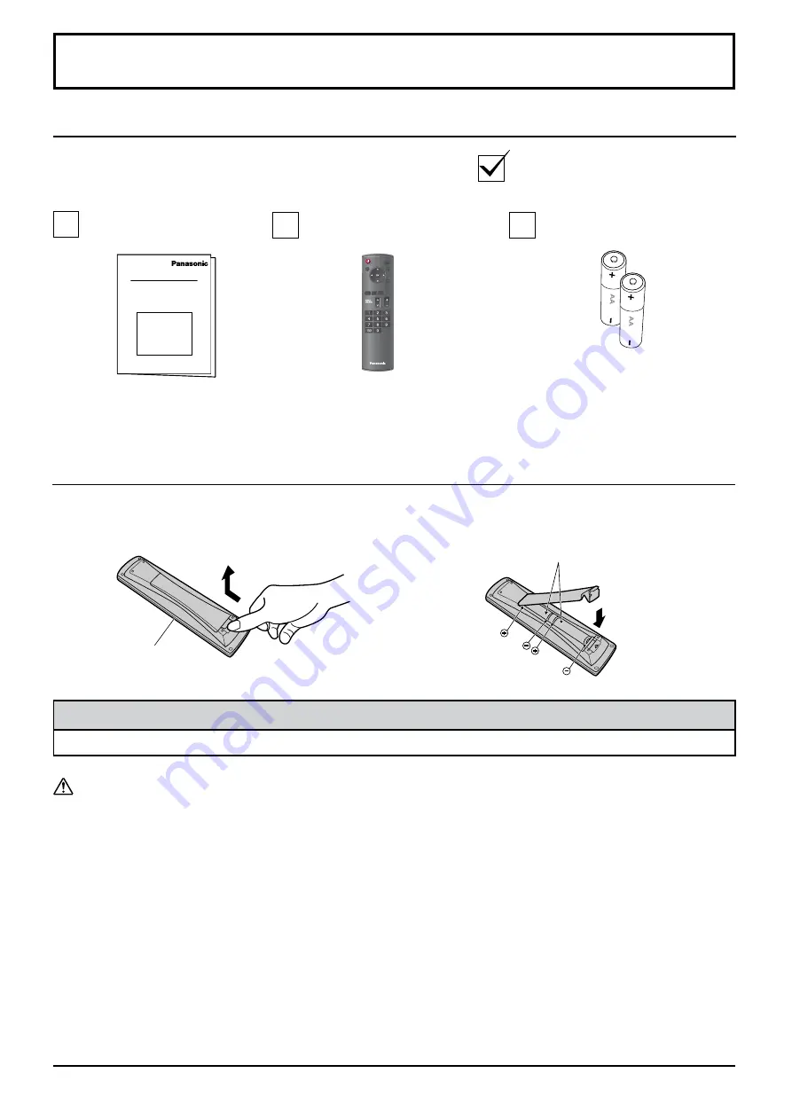 Panasonic TH-32LRT12A Operating Instructions Manual Download Page 7