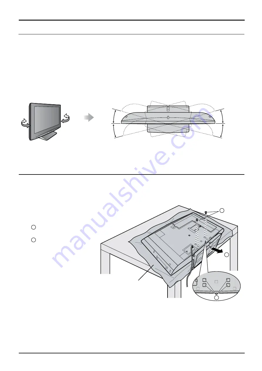 Panasonic TH-32LRT12A Operating Instructions Manual Download Page 8