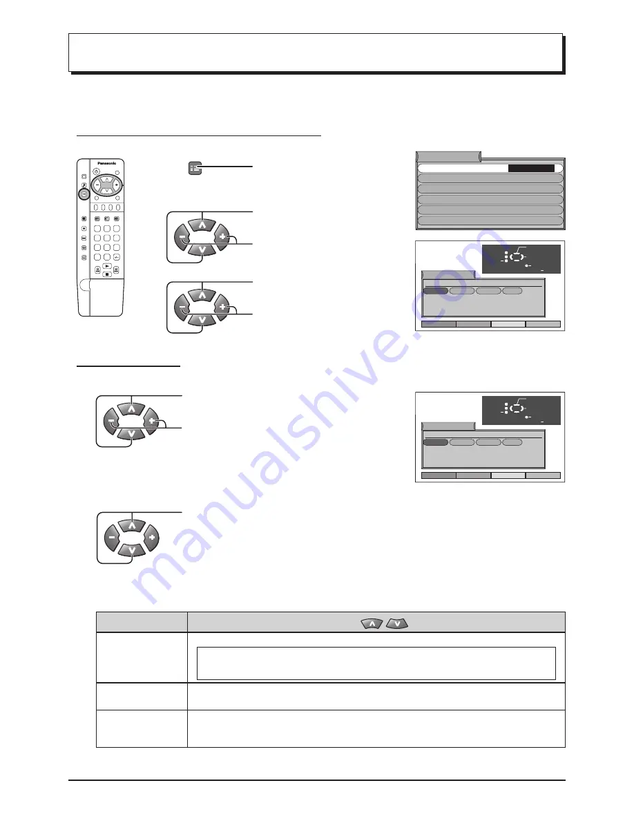 Panasonic TH-37PA20B Operating Instructions Manual Download Page 38