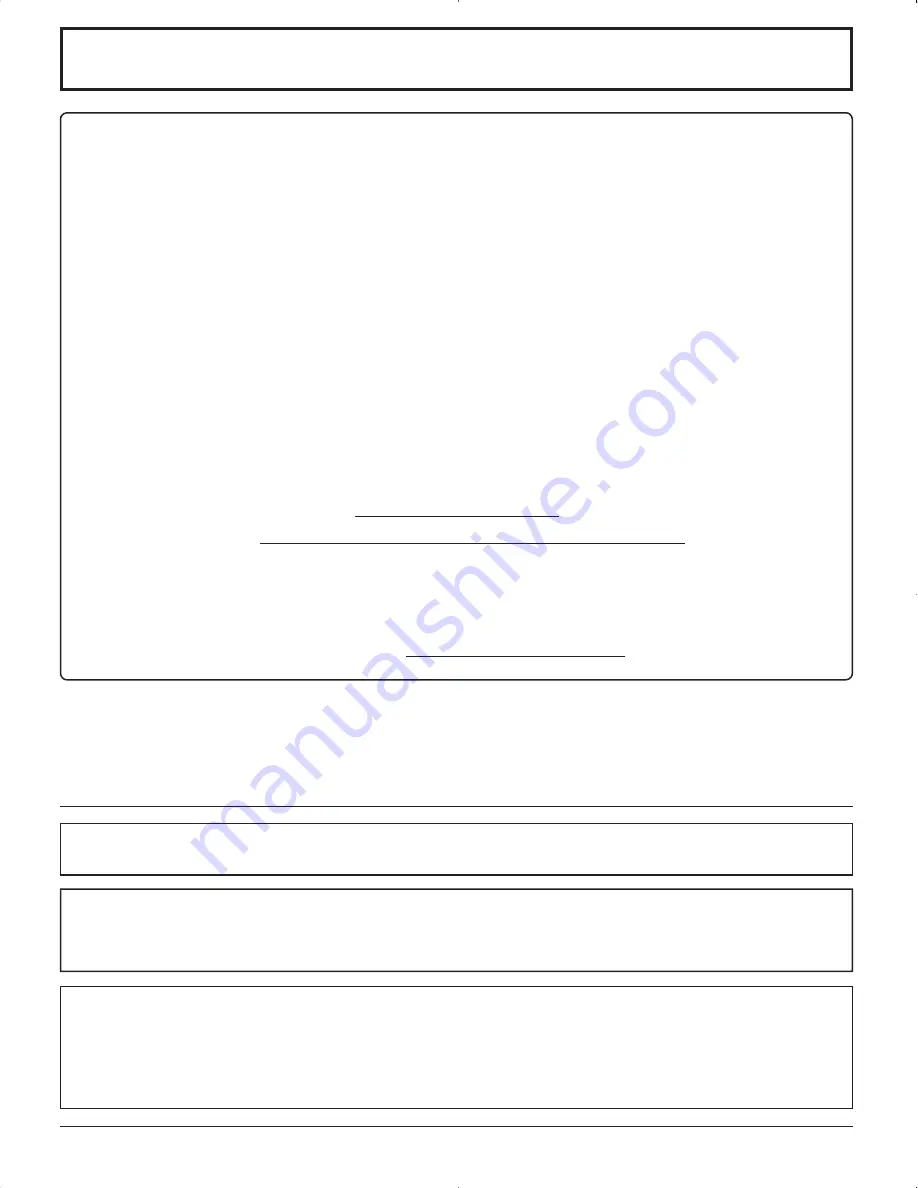 Panasonic TH-37PG9U Operating Instructions Manual Download Page 5