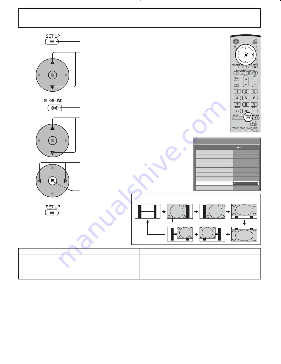 Panasonic TH-37PG9U Operating Instructions Manual Download Page 21