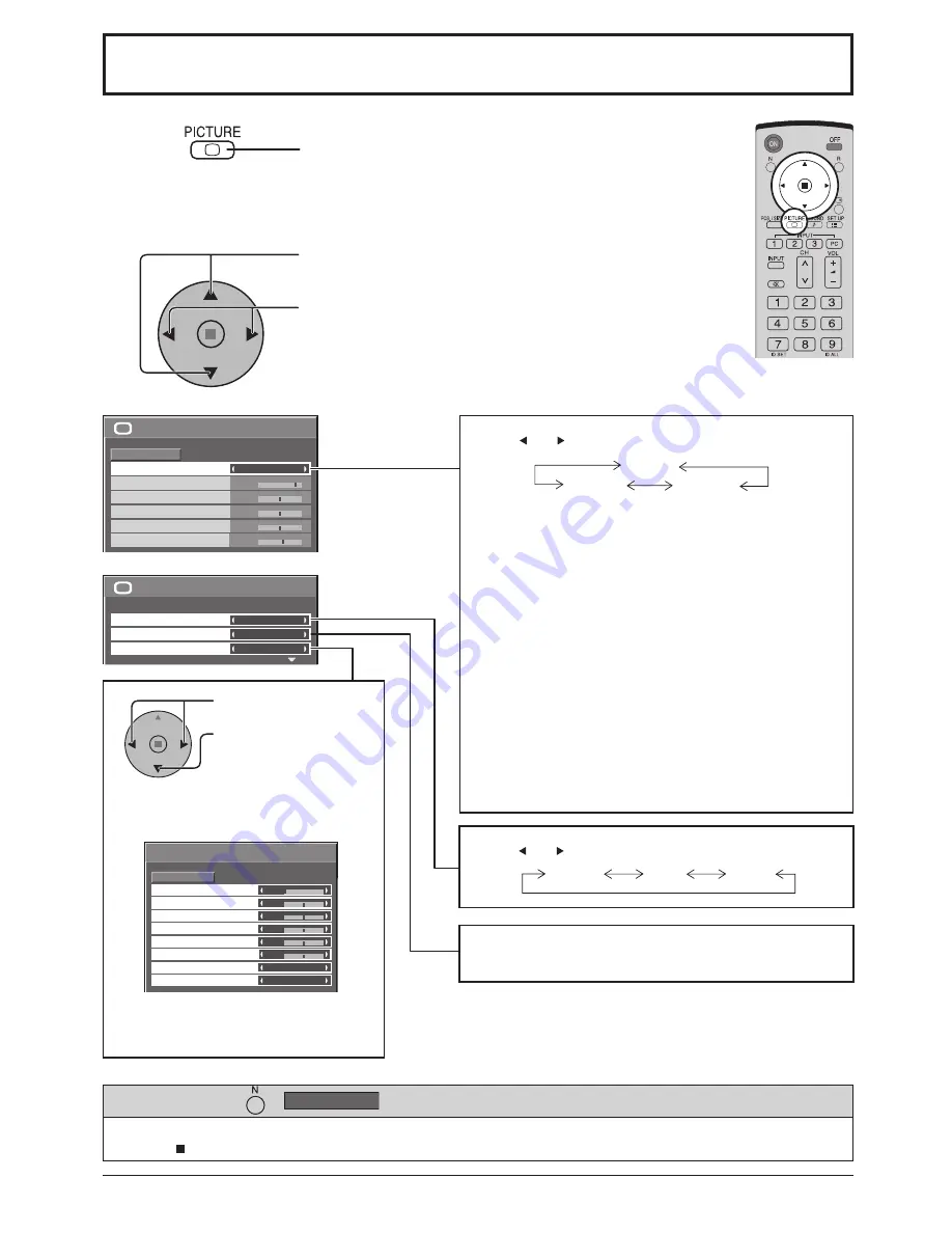 Panasonic TH-37PG9W Operating Instructions Manual Download Page 22