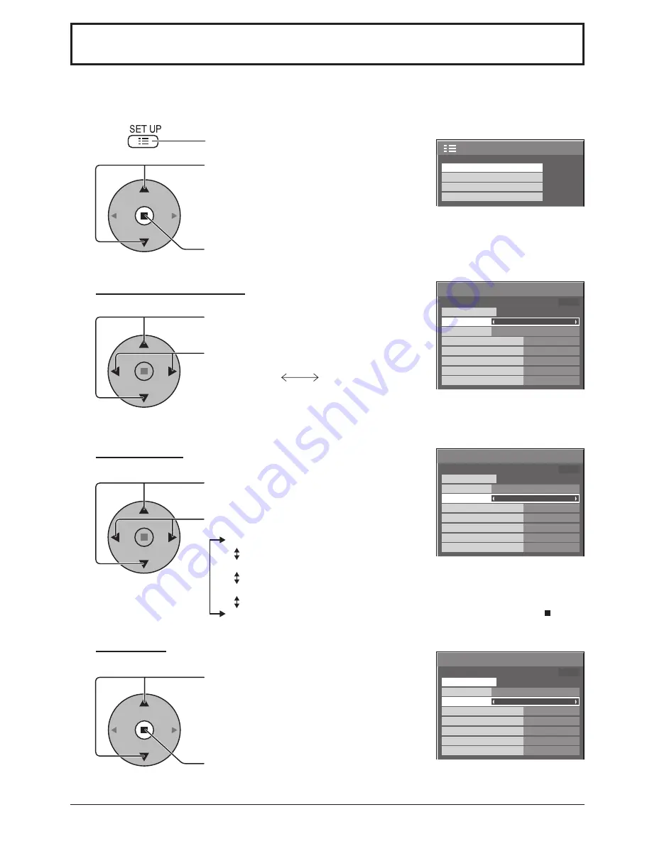 Panasonic TH-37PG9W Operating Instructions Manual Download Page 28