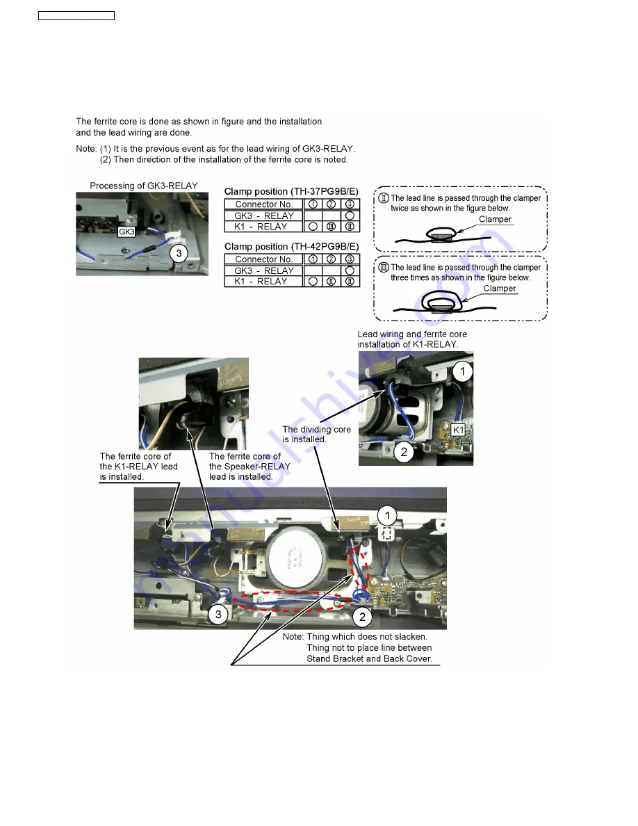 Panasonic TH-37PG9W Service Manual Download Page 20