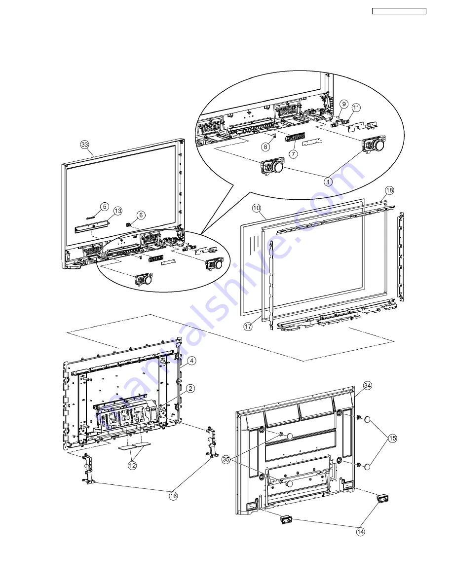 Panasonic TH-37PG9W Service Manual Download Page 131