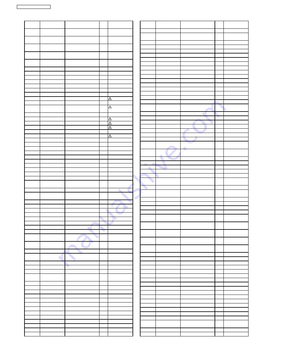 Panasonic TH-37PG9W Service Manual Download Page 144