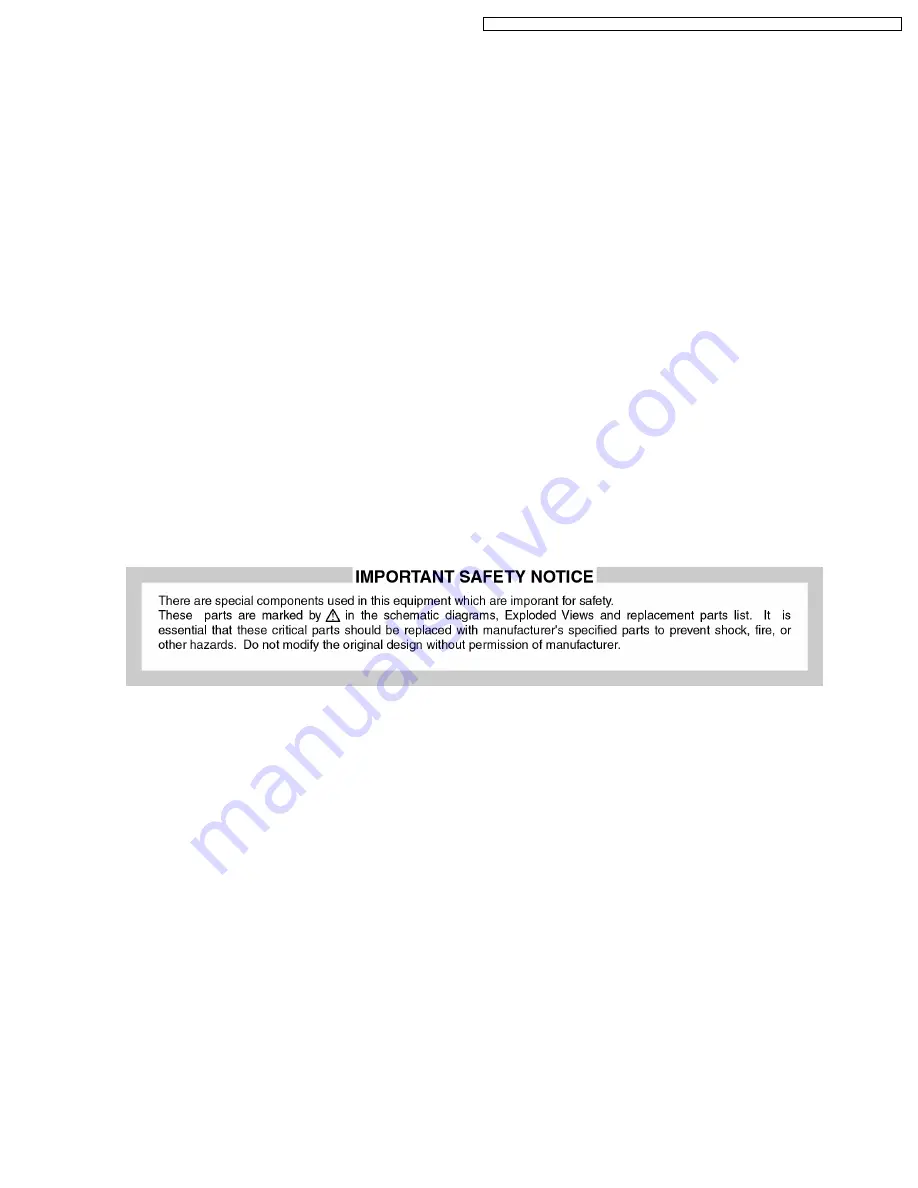 Panasonic TH-37PHD8GK Service Manual Download Page 7