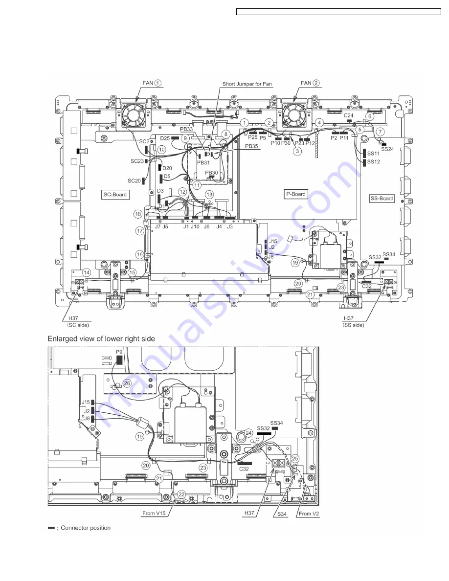 Panasonic TH-37PHD8GK Service Manual Download Page 33