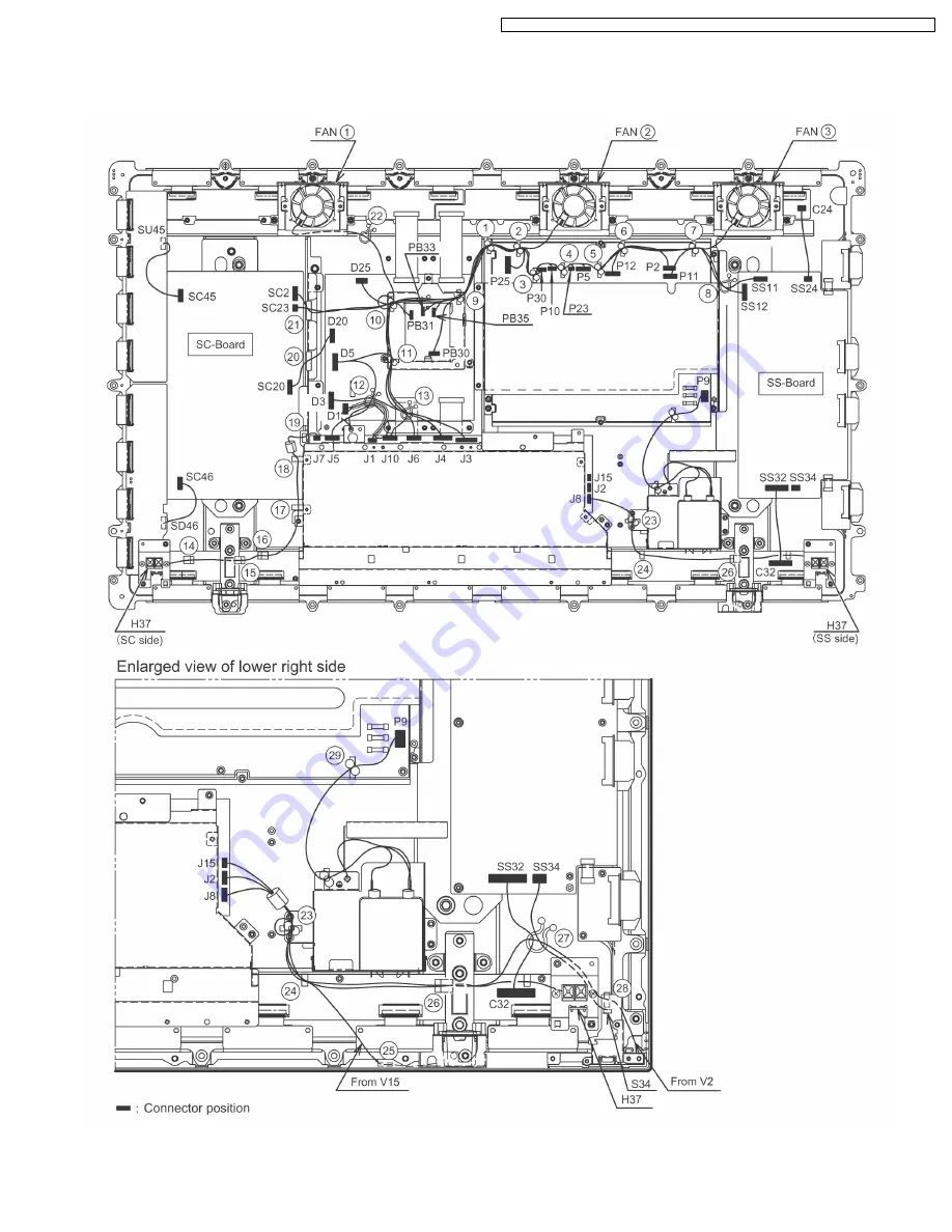 Panasonic TH-37PHD8GK Service Manual Download Page 35