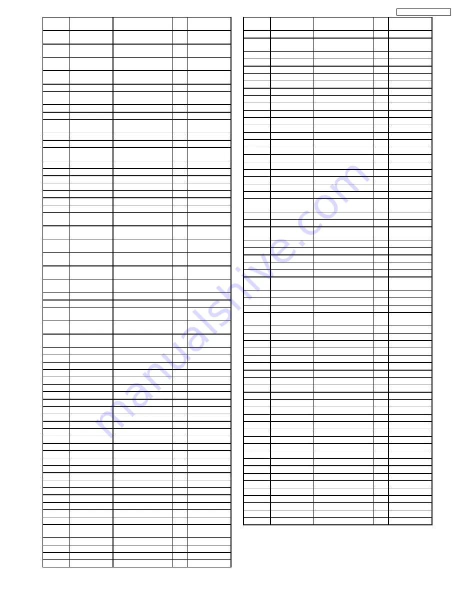 Panasonic TH-37PW4 Service Manual Download Page 238