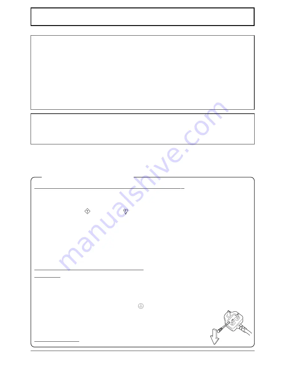 Panasonic TH-37PW7BX Operating Instructions Manual Download Page 3