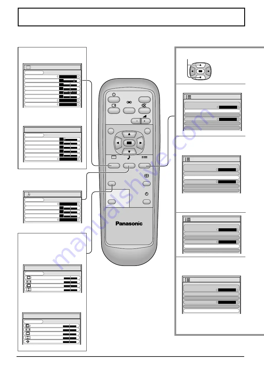 Panasonic TH-37PWD4AZ Operating Instructions Manual Download Page 18