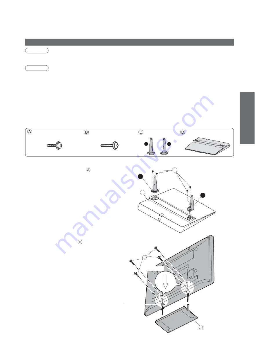 Panasonic TH-37PX8E Operating Instructions Manual Download Page 7