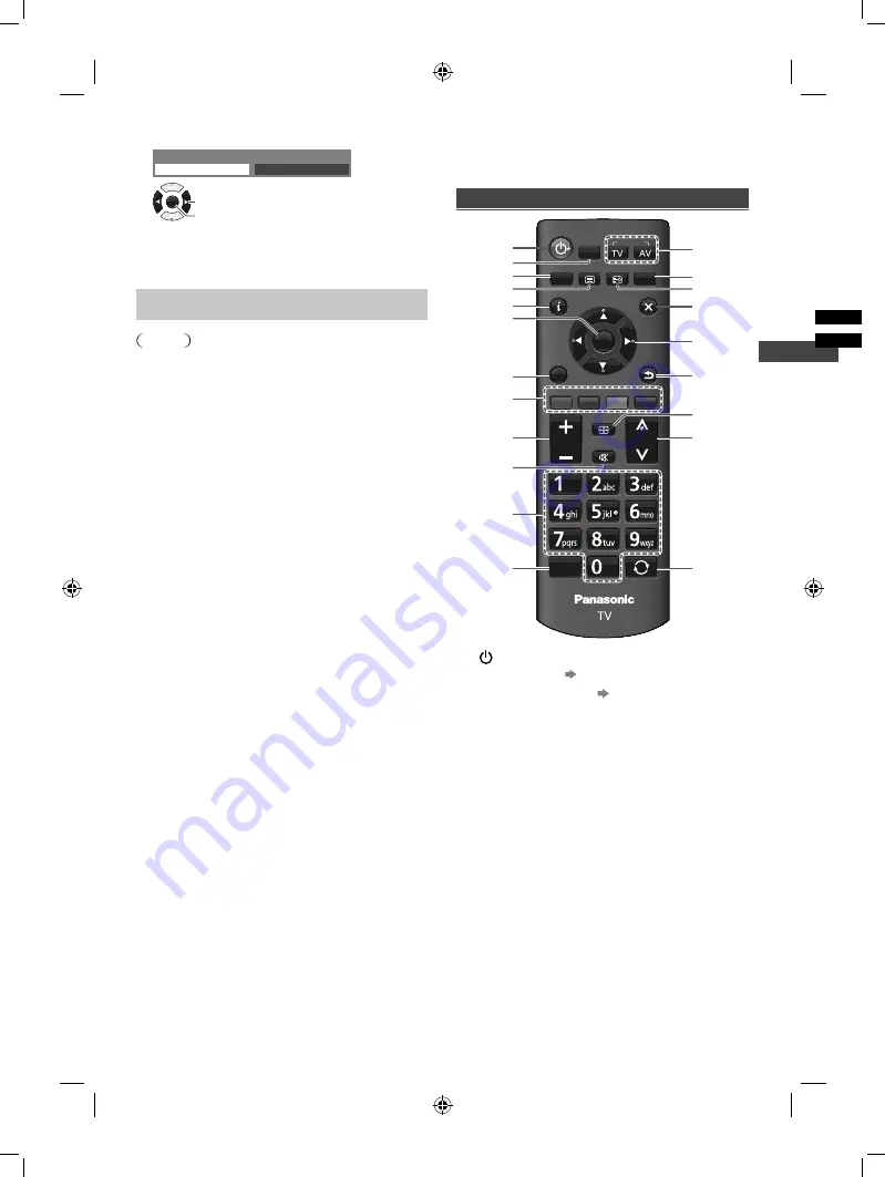 Panasonic TH-40G400H Operating Instructions Manual Download Page 9