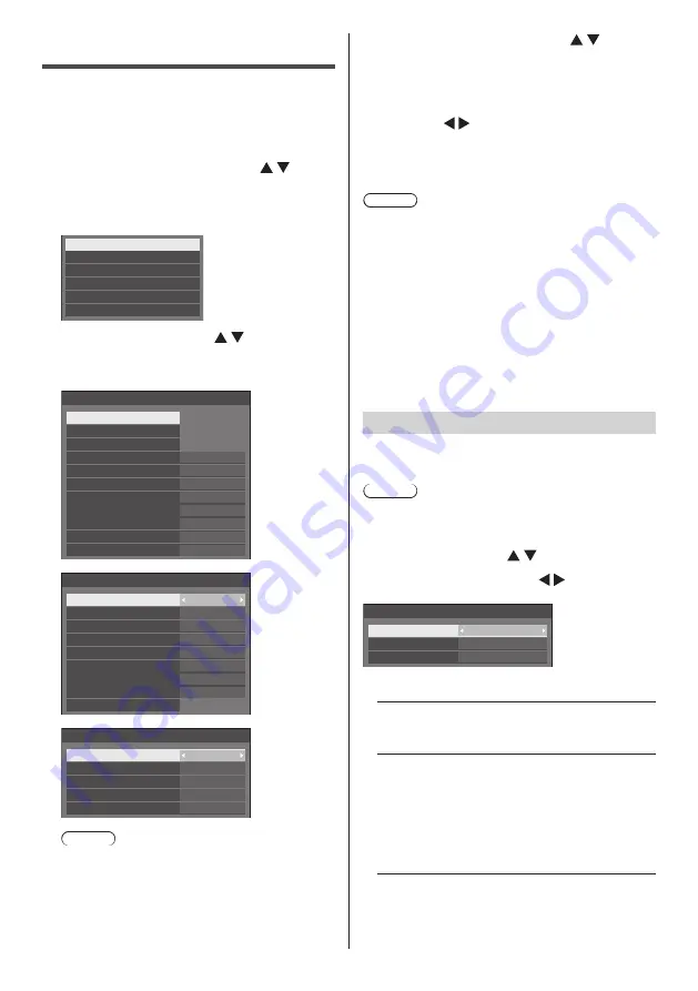 Panasonic TH-42AF1U Operating Instructions Manual Download Page 90