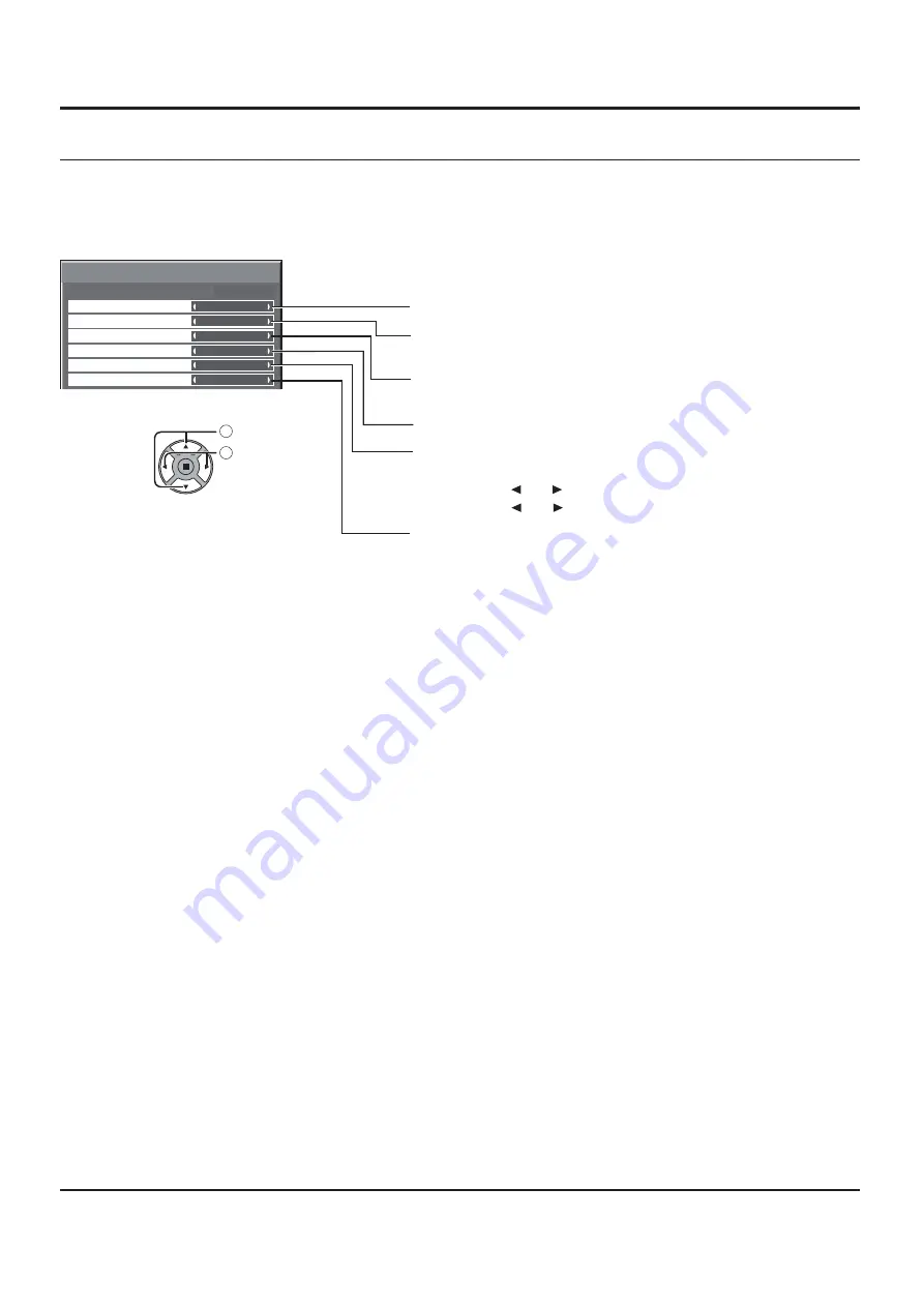 Panasonic TH-42LF25U Operating Instructions Manual Download Page 30