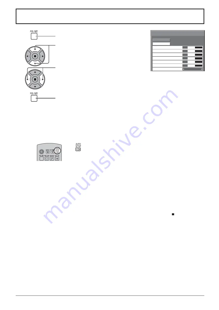 Panasonic TH-42LF25W Operating Instructions Manual Download Page 23